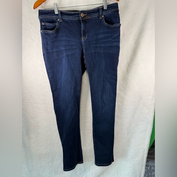 jeans womens size 12 INC Denim Skinny Leg Stretch Jeans Size 12 - Picture 1 of 11